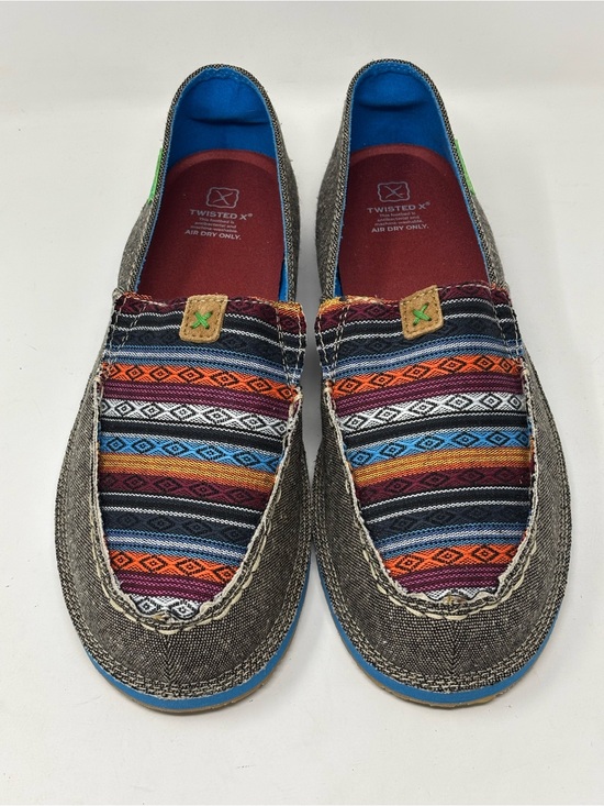 Twisted X Shoes - Twisted X Women’s Slip On Loafers serape pattern NWOT Size 11 colorful